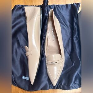 Prada Flats, 39.5, Calzature Donna